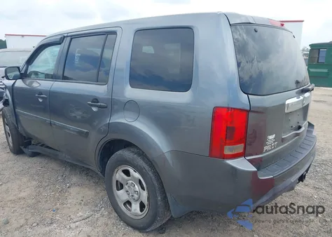 2013 Honda Pilot Lx из США, поврежденный, VIN 5FNYF3H20DB007465